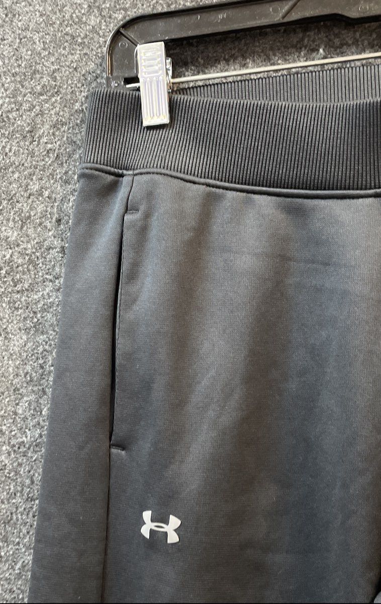 Under Armour Women's Gray ColdGear Wide Leg Loose Fit Sweatpants Sz S