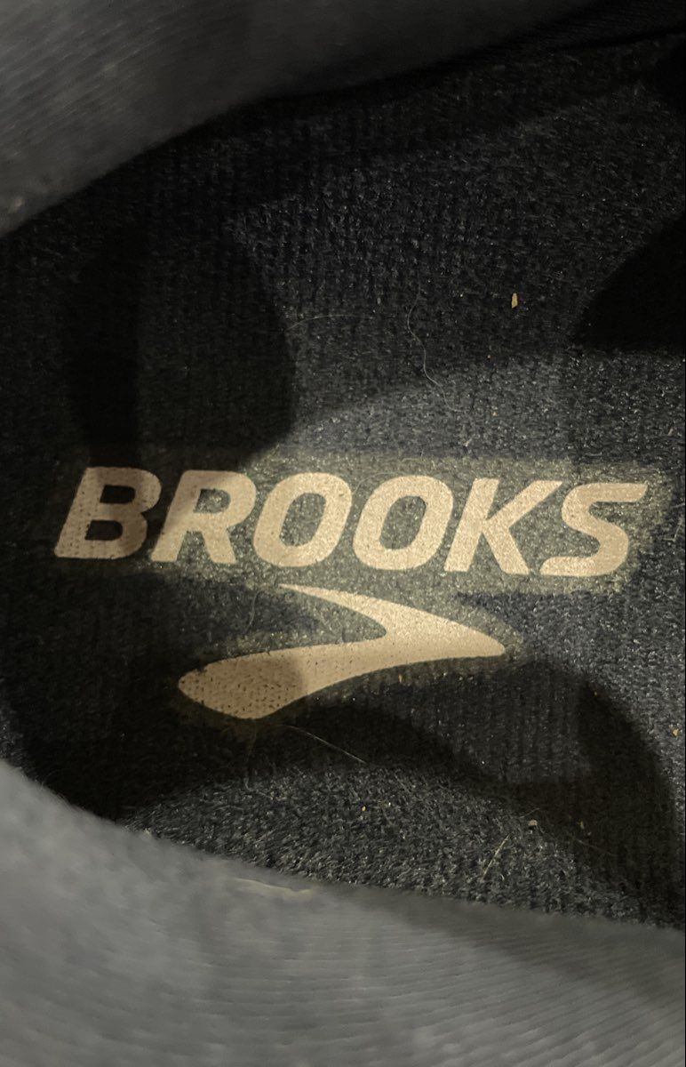 Brooks Ghost 15 Blue Pink White Running Shoes Women's Size 10