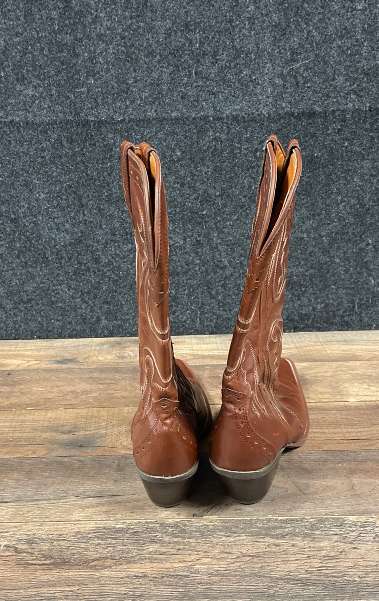 Nomad Trigger Brown Western Cowboy Boots Women's Size 8