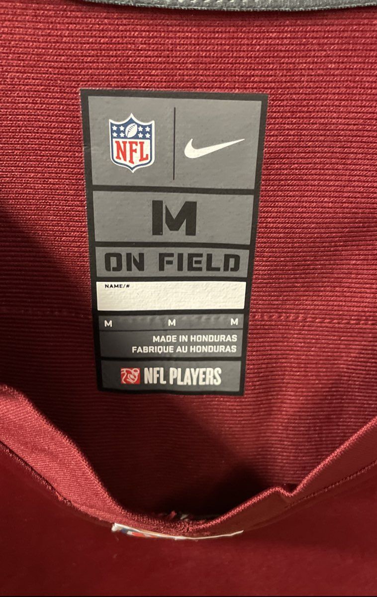 Nike Men's Washington Taylor Heinicke #4 Burgundy NFL Football Jersey Size M