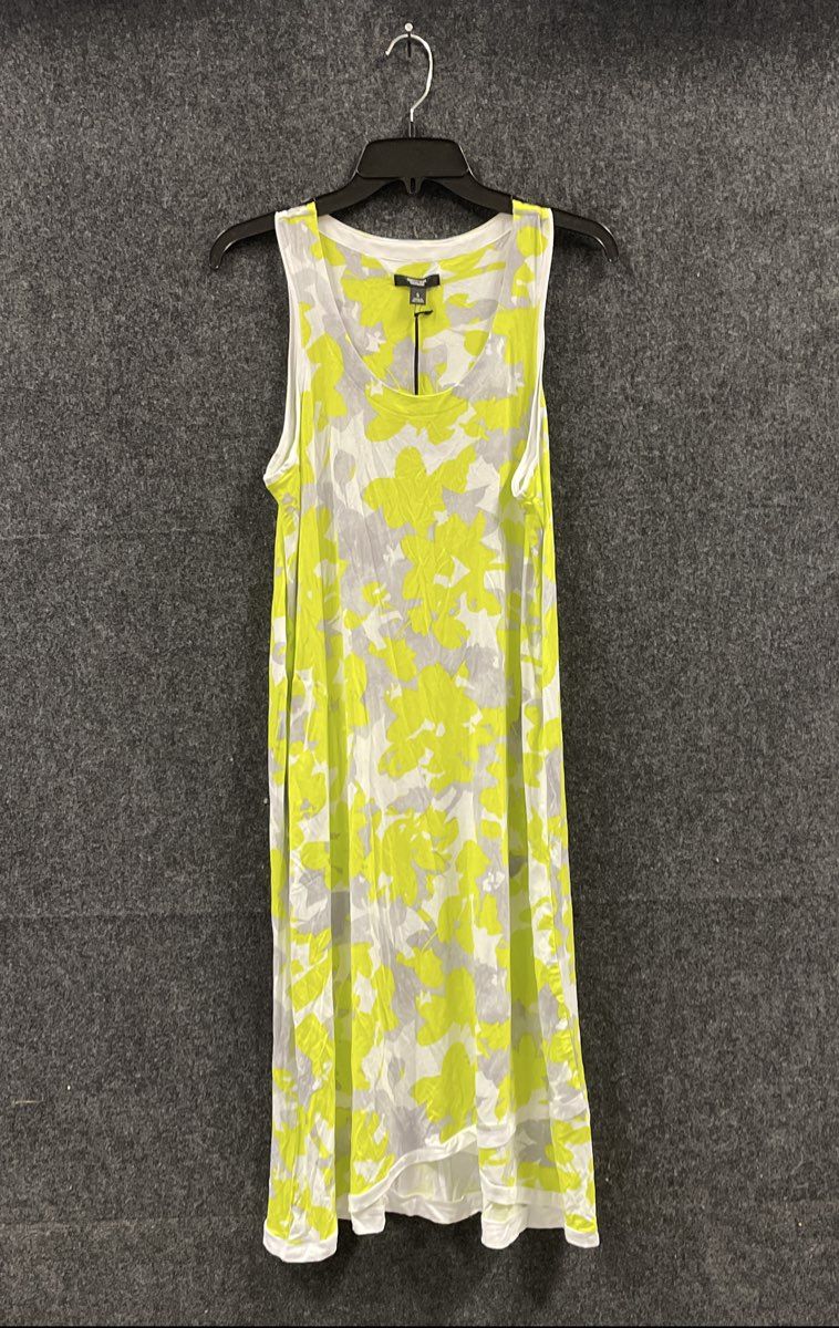 Simply Vera Vera Wang Women's Lime Floral Print Sleepwear Nightgown NWT Sz S