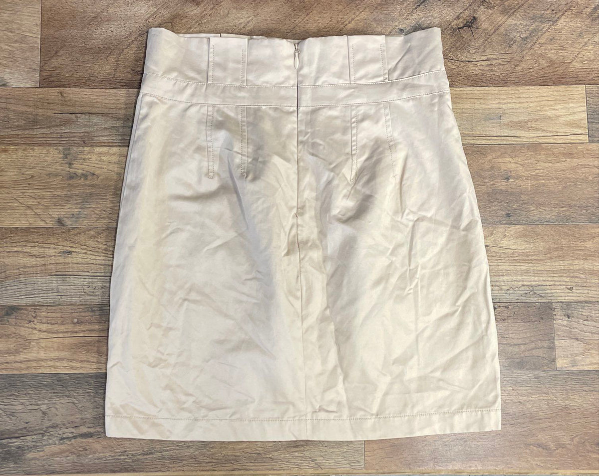 New York & Company 7th Avenue Women's Beige High Waisted Pencil Skirt NWT Sz 8