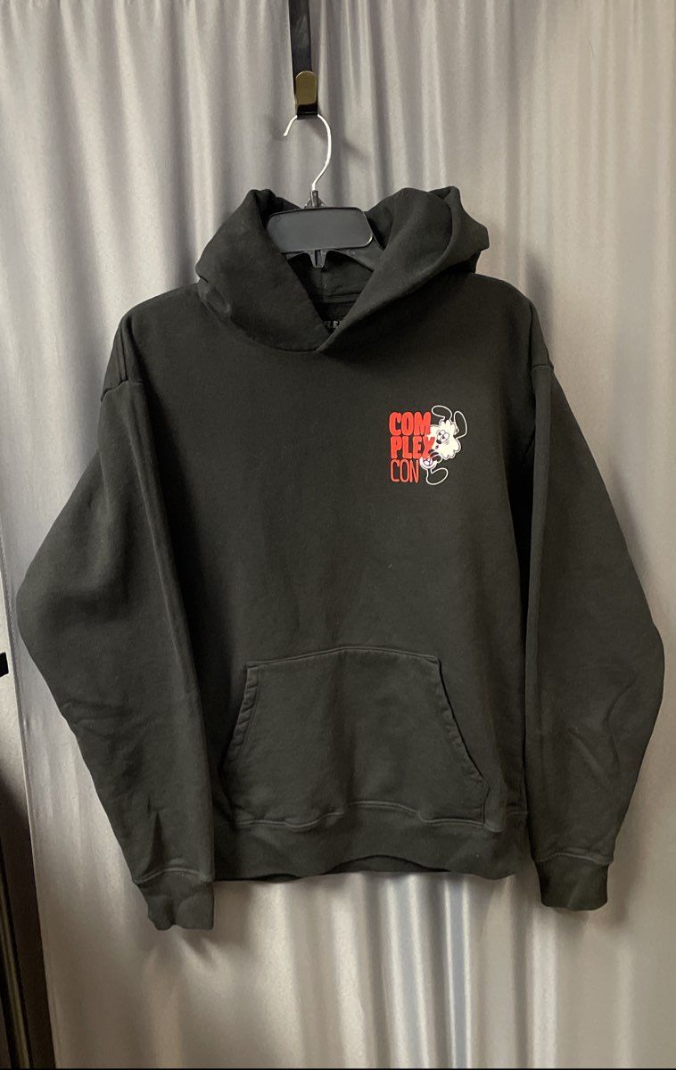 ComplexCon Men's Black Pullover Graphic Hoodie Long Beach 2022 Sz S
