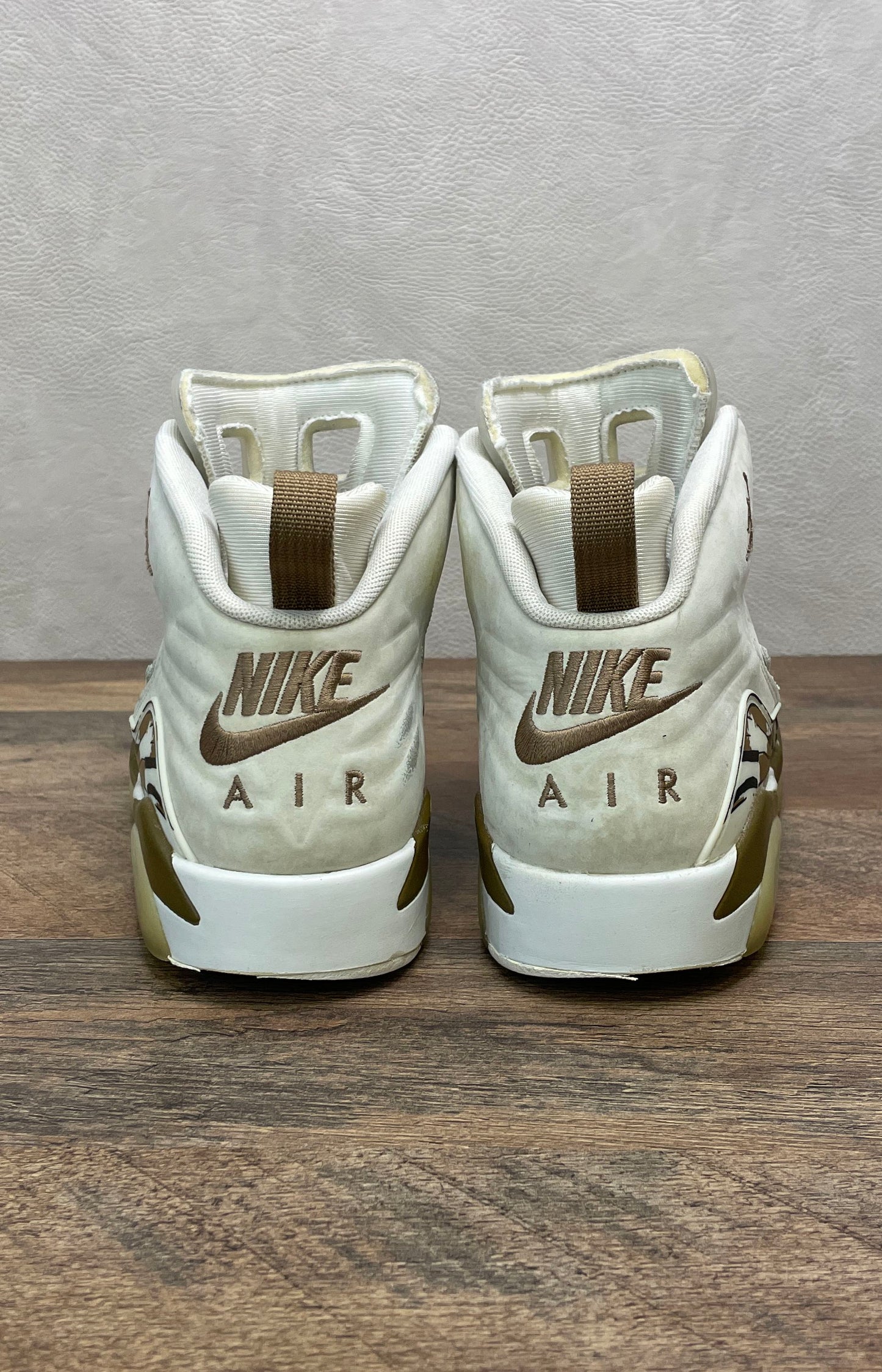 Nike Air Jordan MVP White Metallic Gold Women's Sneakers Size 7