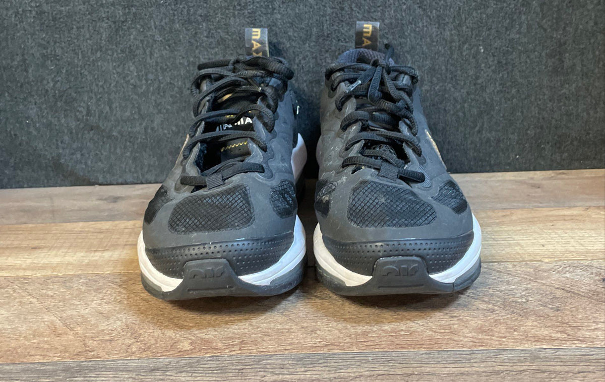 Nike Air Max LTD 3 Black White Metallic Gold Sneakers Size 8.5