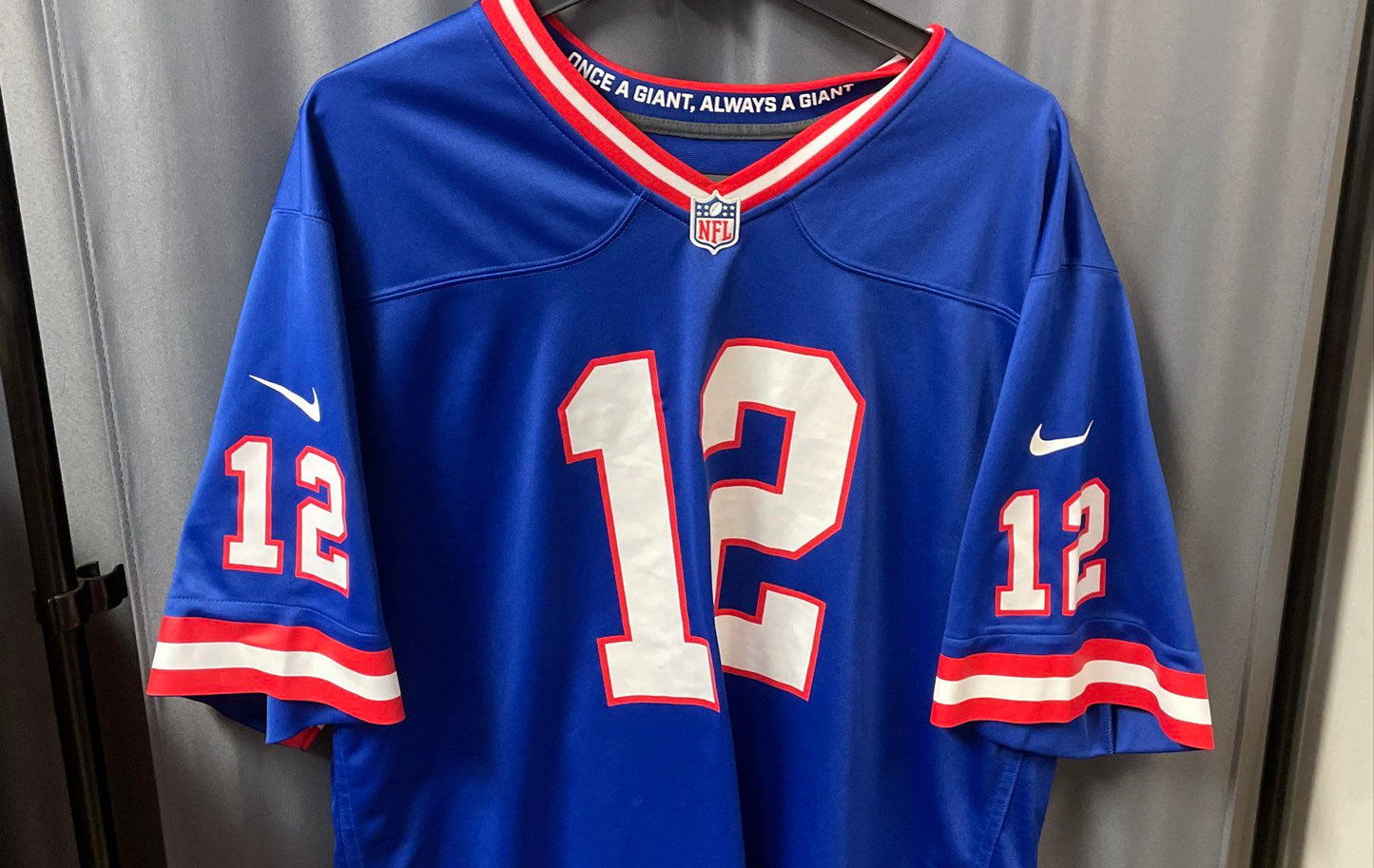 Nike Men's NY Giants Jersey Blue #12 Darren Waller Sz 3XL