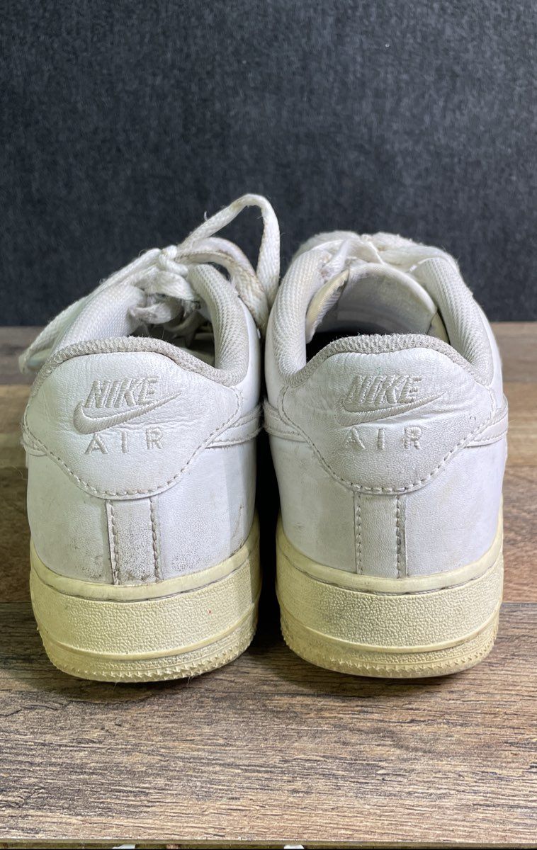 Nike Air Force 1 Low Triple White Youth Sneakers Size 6.5Y