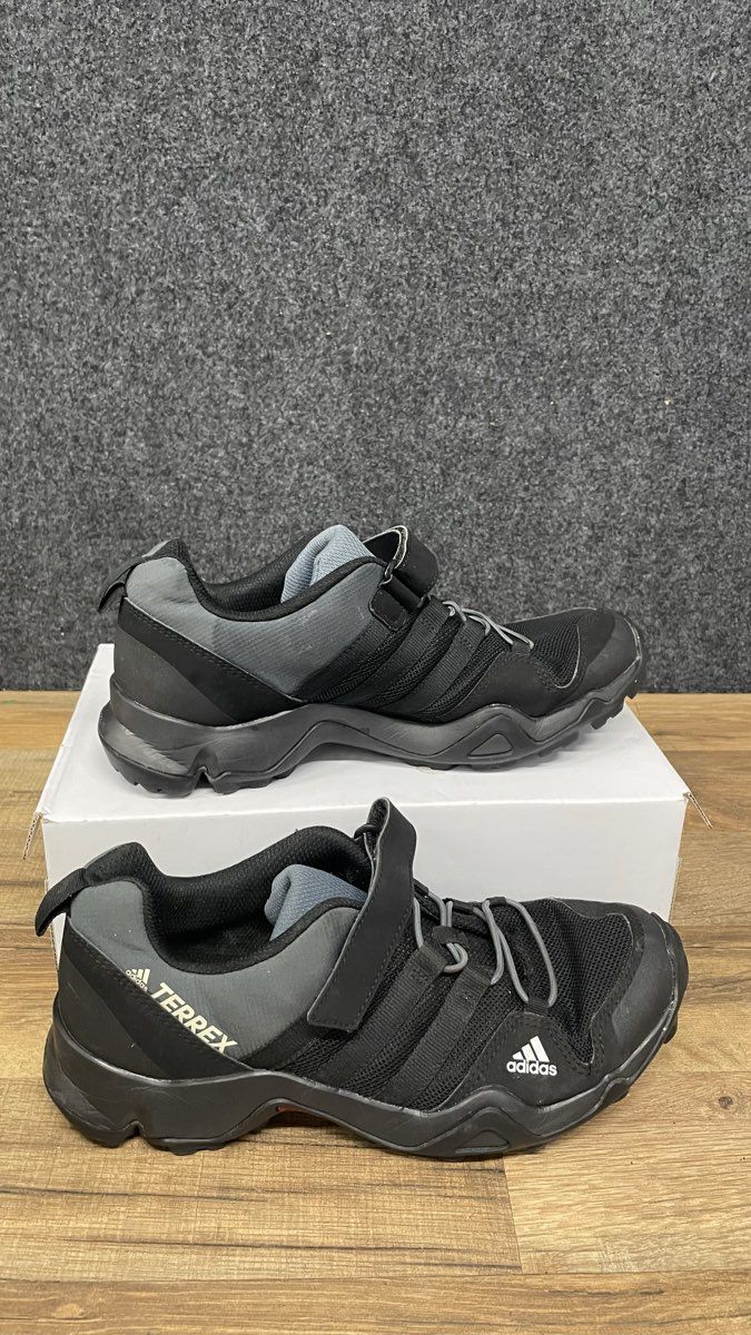 Adidas Terrex AX2R CF Black Vista Grey Kids Hiking Boots Size 6.5