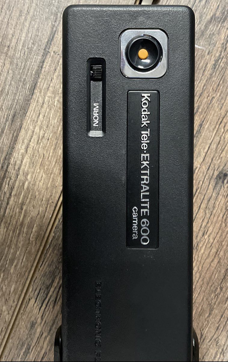 Vintage Kodak Tele-Ektralite 600 110 Film Camera Flash Case Manual