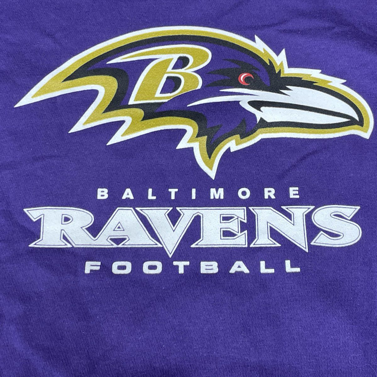 NFL Team Apparel Men's Baltimore Ravens Purple Pullover Hoodie Football NWT