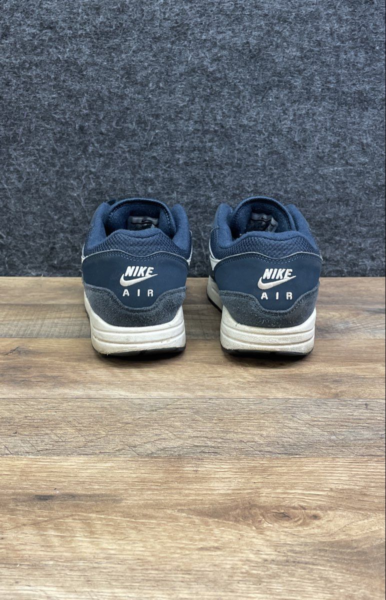 Nike Air Max 1 Obsidian Midnight Navy White Sneakers Men's Size 9