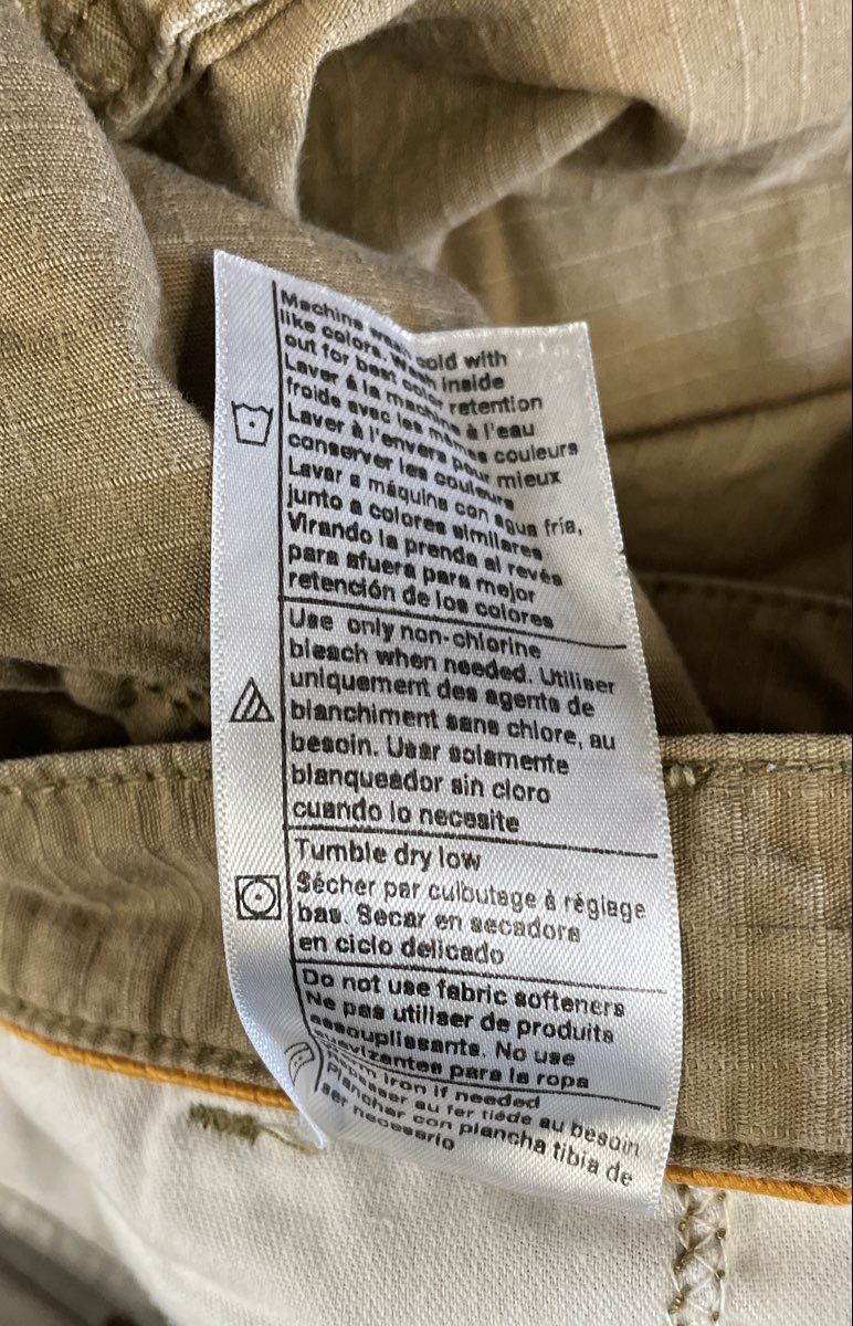 Carhartt Force Men's Tan Khaki Ripstop Cargo Work Pants Sz 36x36