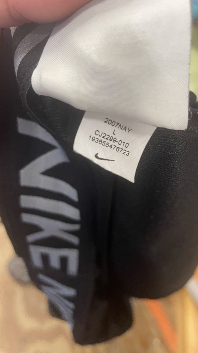 Nike Women's Dri-FIT Attack 2.0 Training Gym Shorts Black Drawstring Size L