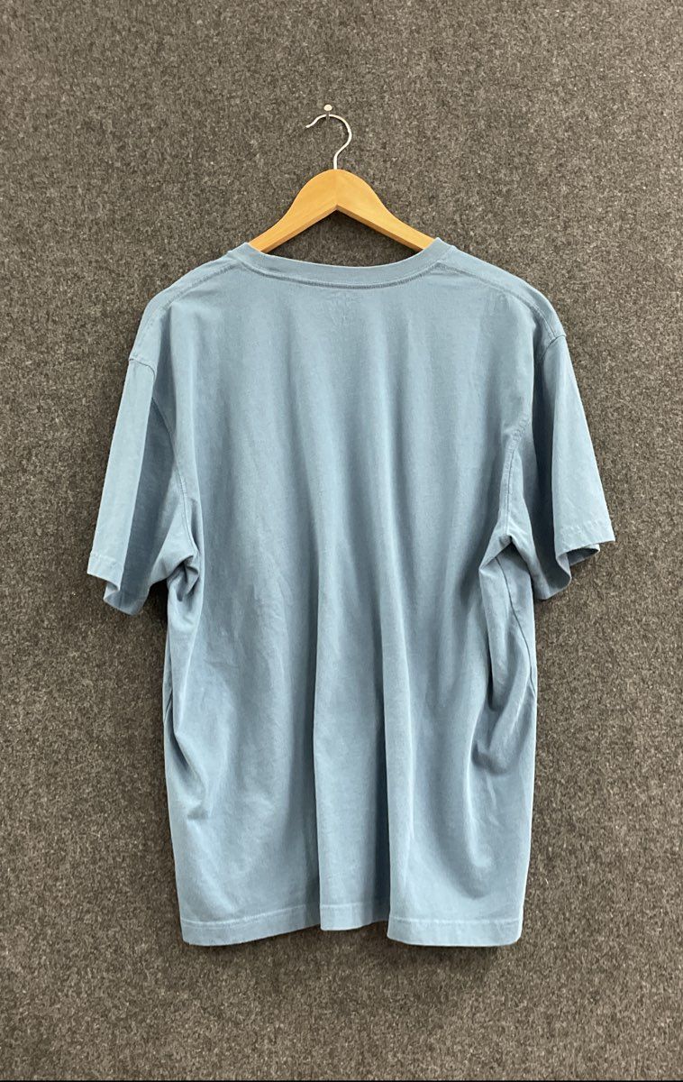 L.L. Bean Men's Short Sleeve Pocket T-Shirt Blue Traditional Fit Sz L
