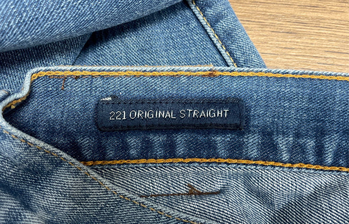 Lucky Brand Men's 221 Original Straight Jeans Blue Denim Sz 36x30
