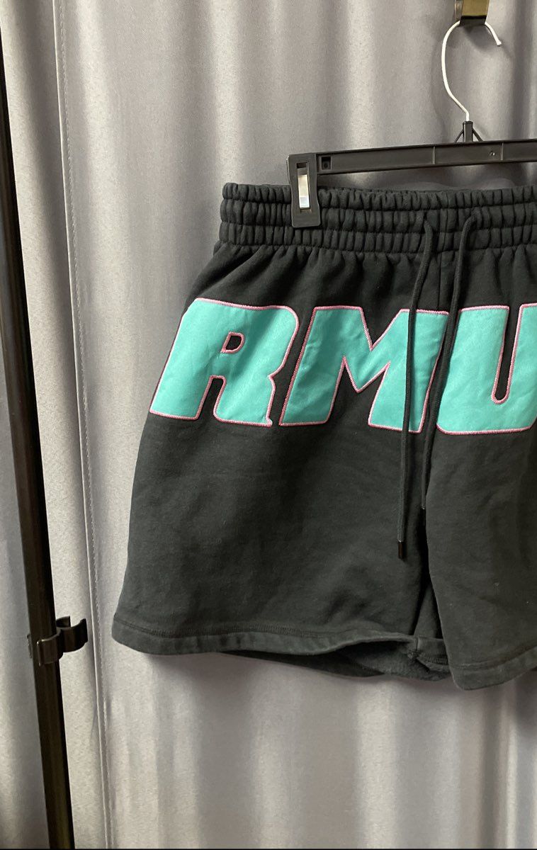PacSun x Formula 1 Men's Black Fleece Graphic Logo Sweat Shorts Size M
