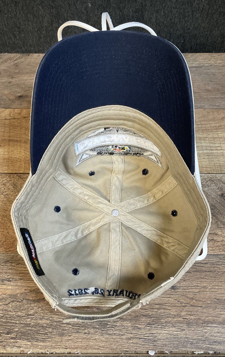 NASCAR Daytona 500 Hat 54th Annual 2012 Beige Adjustable Racing Baseball Cap