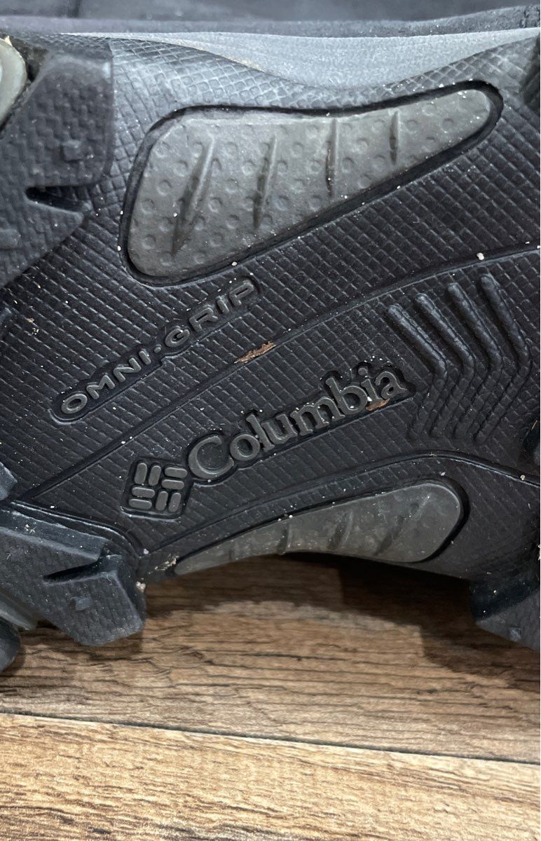 Columbia Bugaboot II Slip-On Black Winter Snow Boots Men's Size 8.5