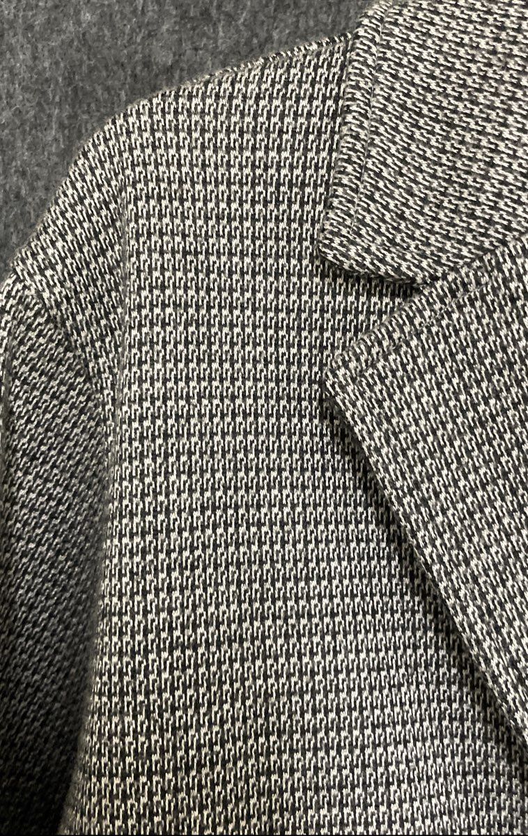 Banana Republic Women's Gray Marled Knit Longline Blazer Jacket Sz XS