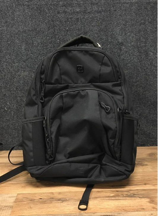 Swissgear Black Laptop Backpack Multi-Compartment Airflow Padded Travel Bag