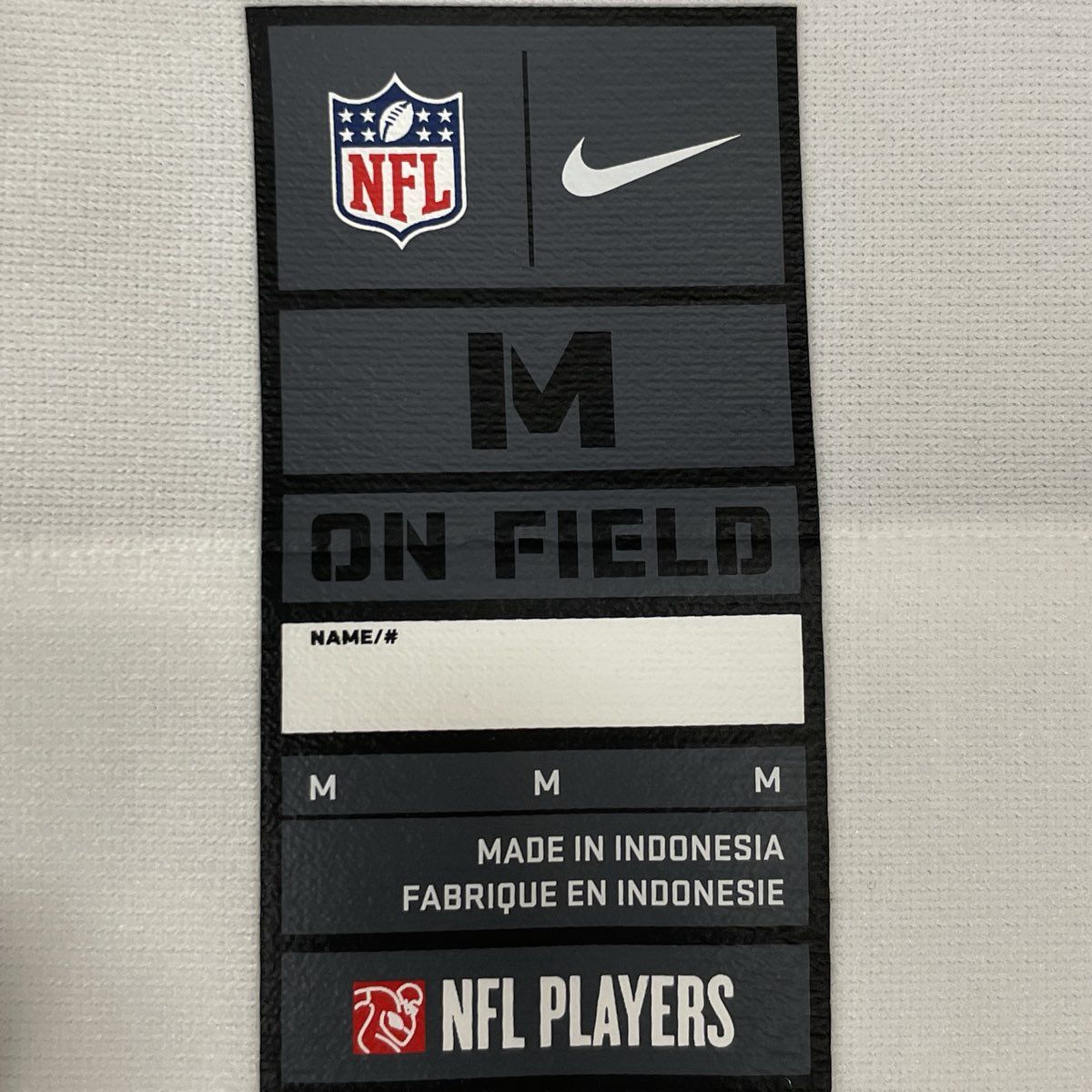 Nike Men's Carolina Panthers Cam Newton #1 White NFL On Field Game Jersey Sz M