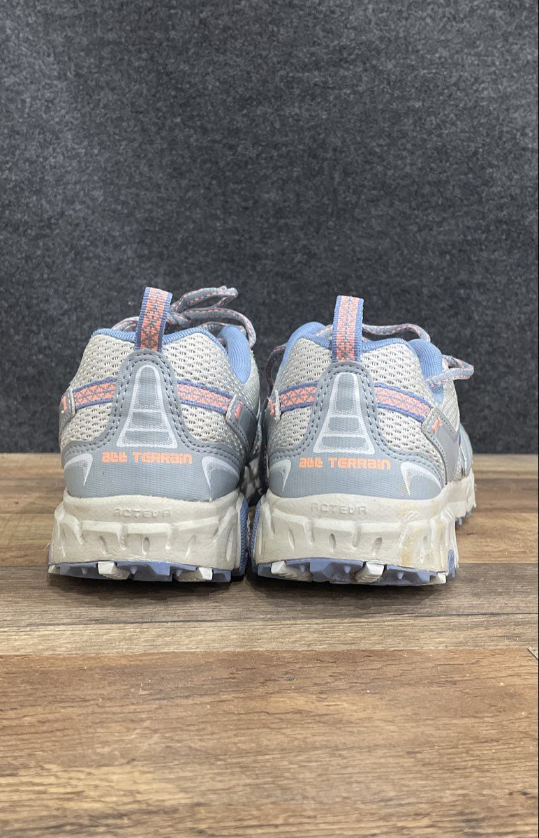 New Balance Womens All Terrain ACTEVA Trail Running Shoes Blue Grey Size 9