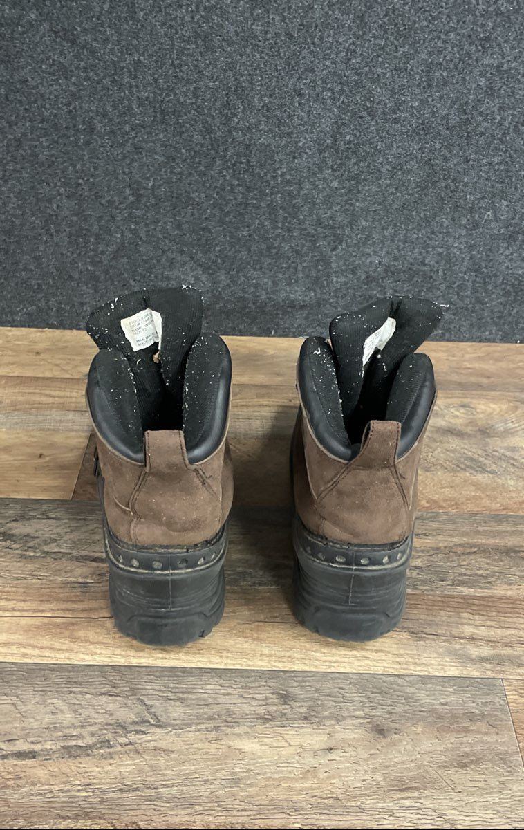 Itasca Windsor Brown Black Men's Winter Snow Duck Boots Size 12