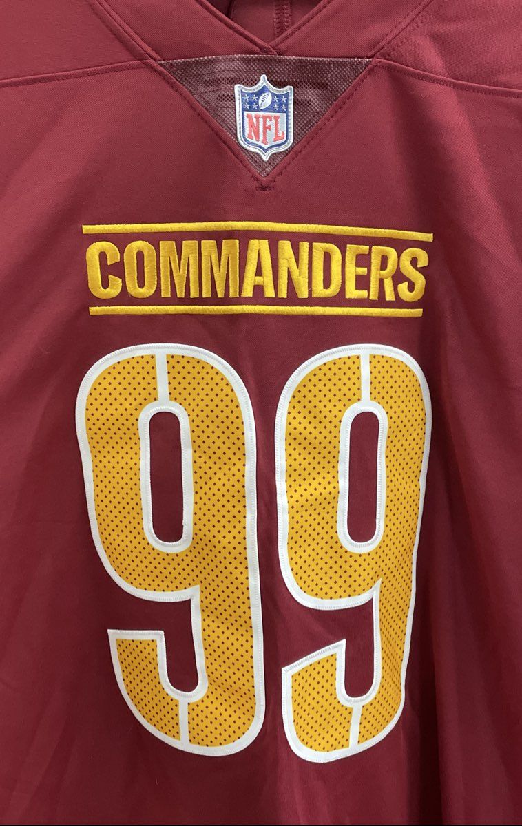 Nike Men's Washington Commanders Chase Young #99 Burgundy Jersey Dri-FIT Sz 3XL