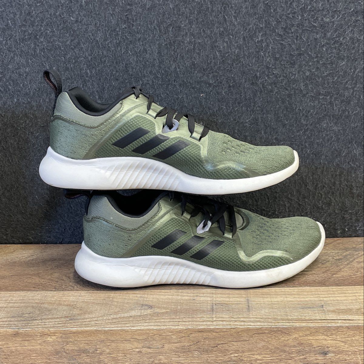 Adidas Edge Bounce Green Women's Running Shoes Size 8.5