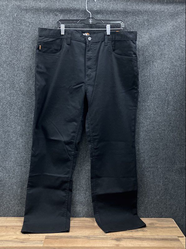 Timberland PRO Men's Ironhide Flex 5-Pocket Work Pant Straight Black 40x32 NWT