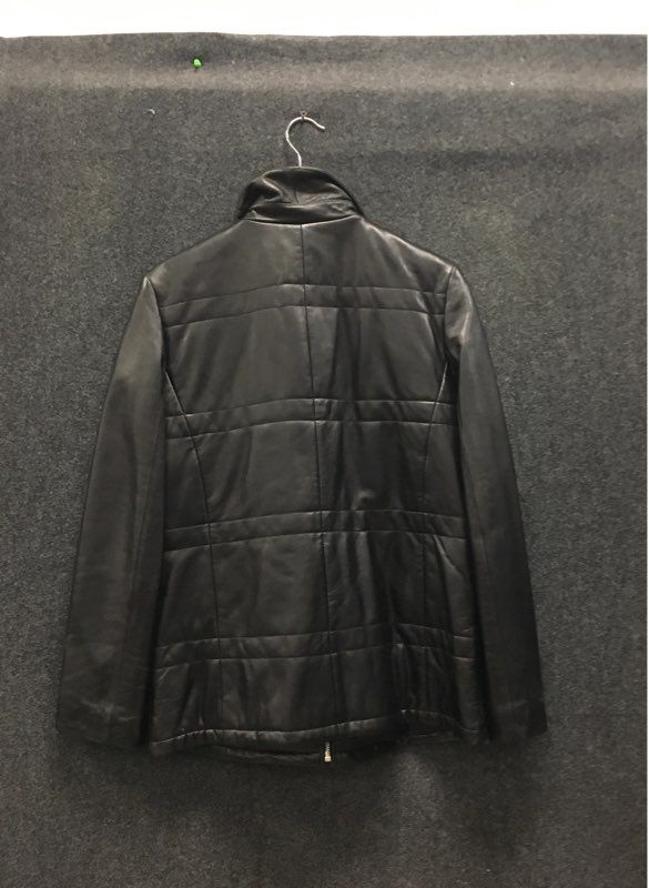 Z-Casey Women's Black Thinsulate Insulated Lambskin Leather Jacket Sz 88 XL