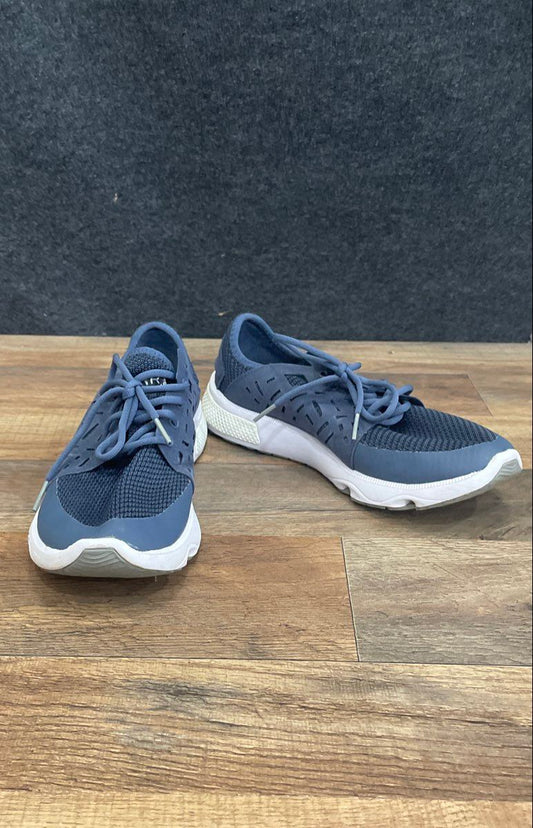 Sperry 7 SEAS 3-Eye Navy Blue Mesh Athletic Water Shoes Women's Size 8