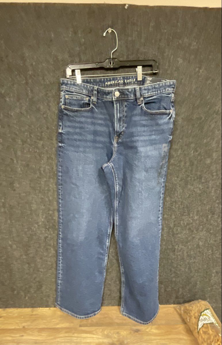 American Eagle Women's Stovepipe Jeans High-Rise Stretch NWT Sz 12 Reg 31w