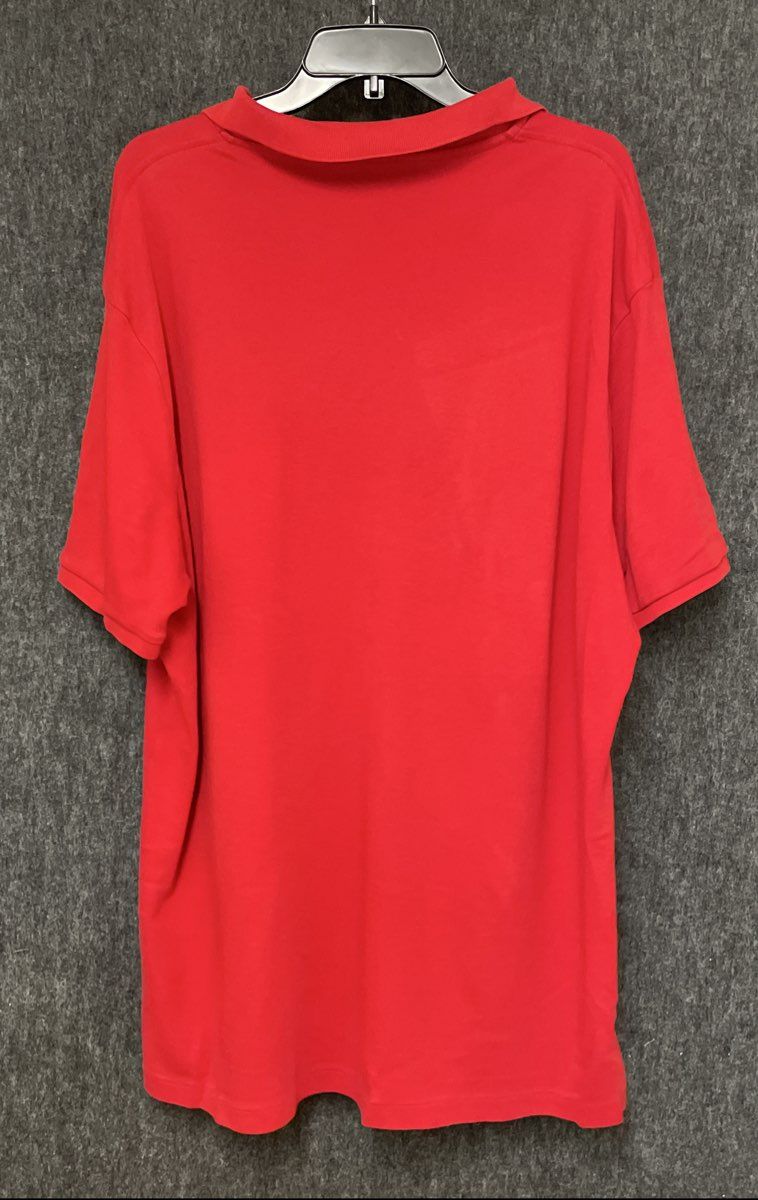 Polo Ralph Lauren Men's Red Short Sleeve Mesh Cotton Polo Shirt Size XXL