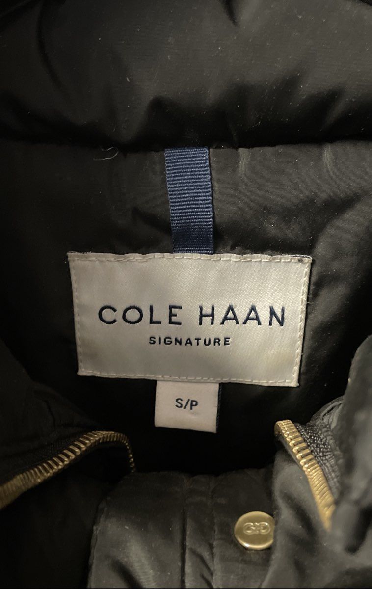 Cole Haan Signature Women's Black Down Puffer Jacket Sz S