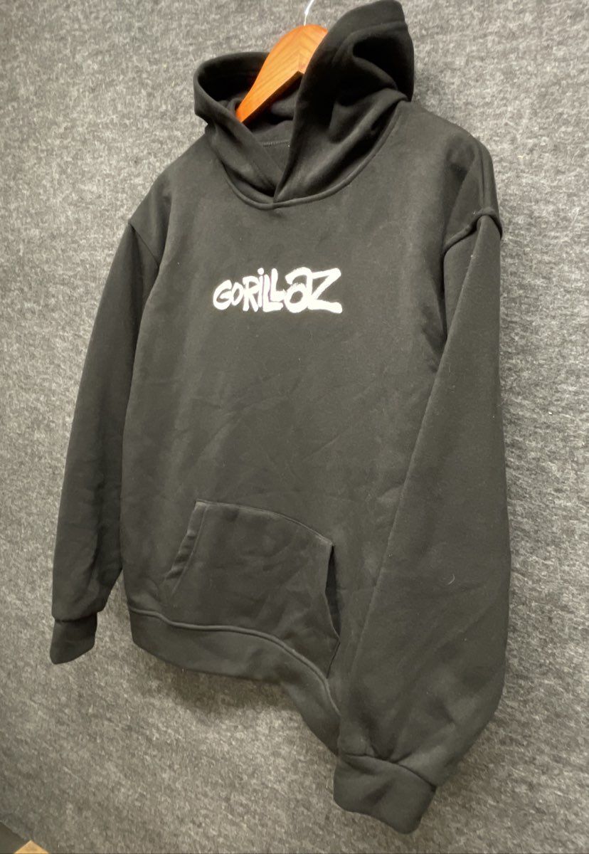 Gorillaz The Now Now North America Tour 2018 Hoodie Black Graphic Pullover Sz M