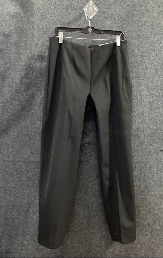 Talbots Women's Black Bi-Stretch Straight Leg Dress Pants Sz 14 NWT