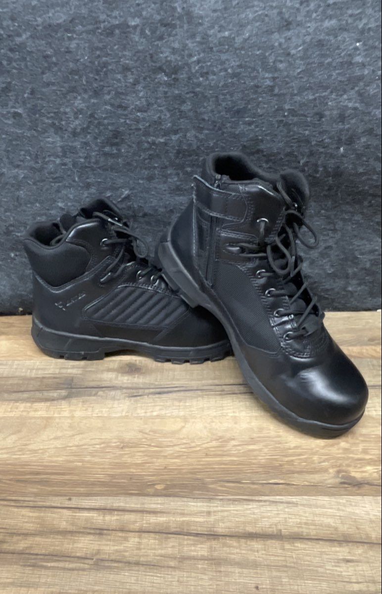 Bates Tactical Sport 2 Side Zip Composite Toe Black Work Boots Men's Size 9.5 E