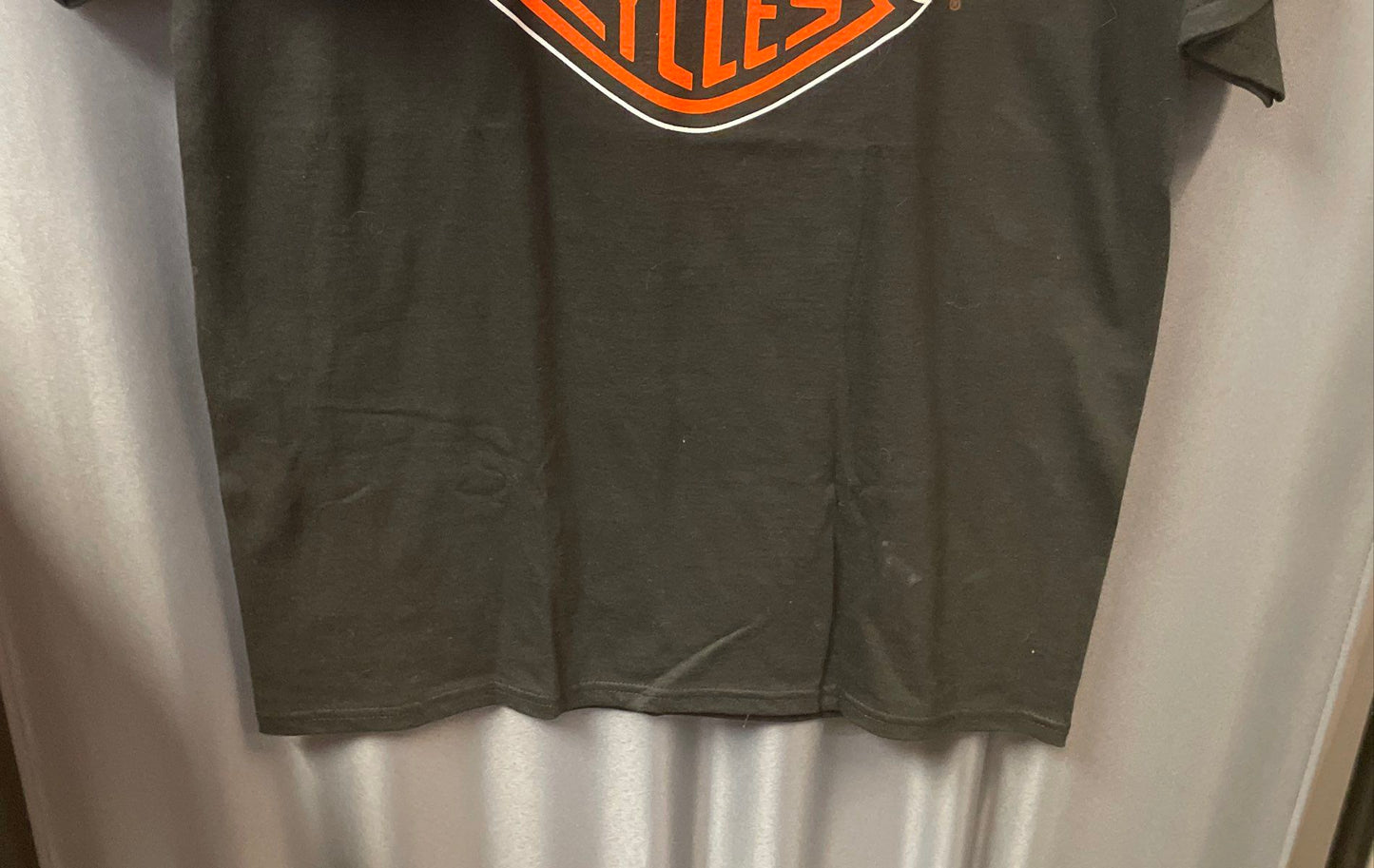 Harley-Davidson Quantico VA Military Carrier Logo T-Shirt NWT Black Sz M