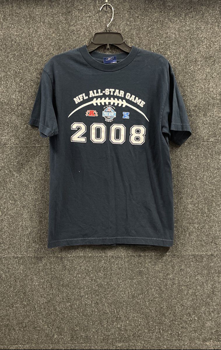 Reebok Men's Navy 2008 NFL Pro Bowl Hawaii All-Star Game Roster T-Shirt Sz M
