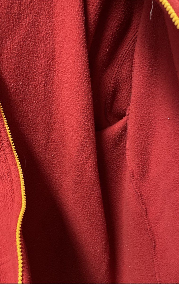 Vintage Y2K Knights Athletics Men's Washington Redskins Red Full Zip Hoodie XL