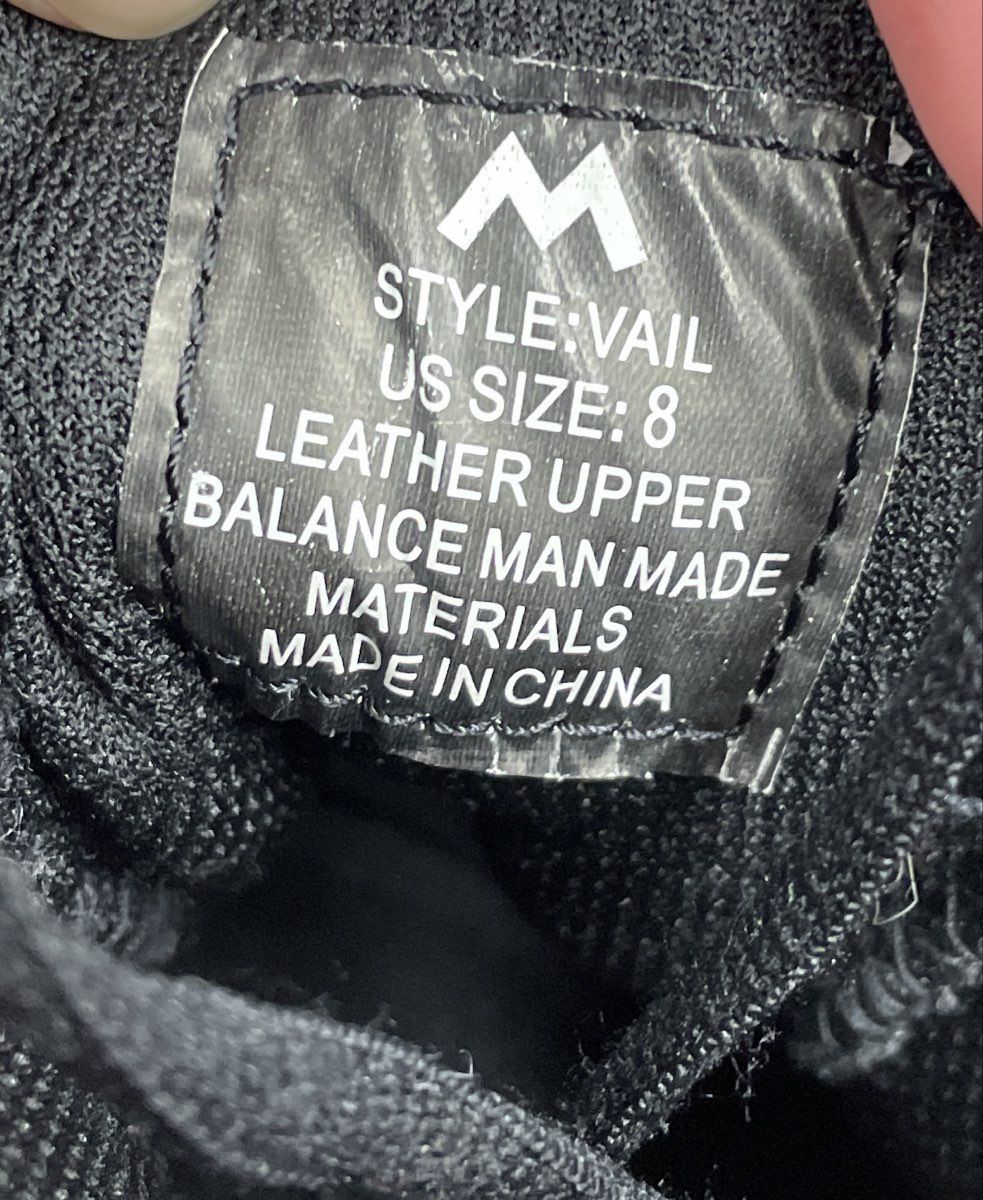 Mademoiselle Vail Black Leather Driving Mid Top Boots Womens Size 8