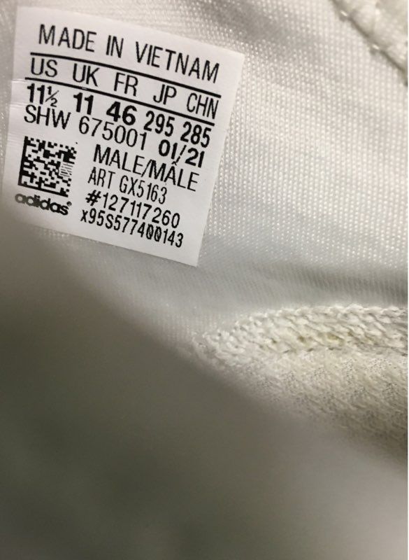 Adidas NMD_R1 White Iridescent Boost Men's Running Shoes Size 11.5