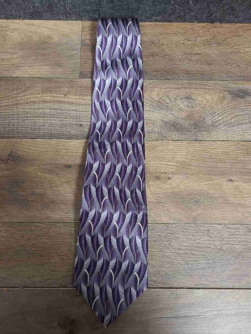 Van Heusen Pierre Cardin Stafford Men's Neck Tie Lot of 3 NWT Geometric Striped