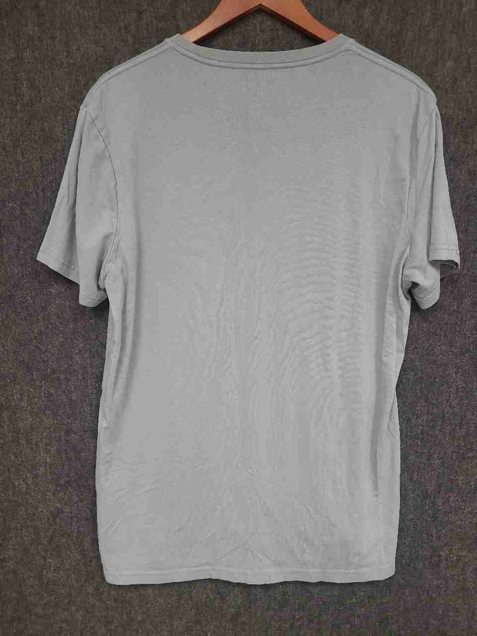 Yeti Men's Light Gray Marlin Graphic Fishing Short Sleeve T-Shirt Size L