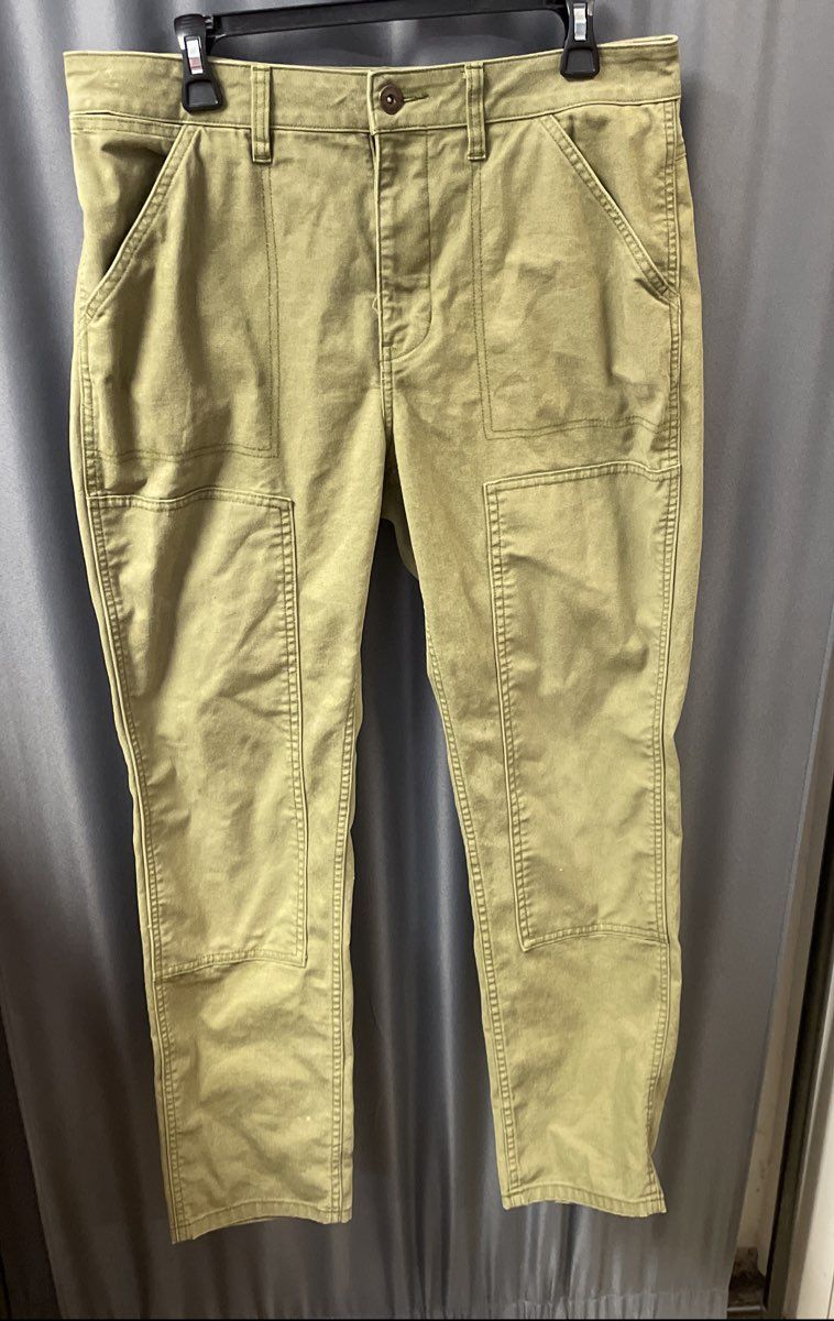 REI Cooperative Women's Green Wallace Lake Double Knee Utility Pants Sz 12