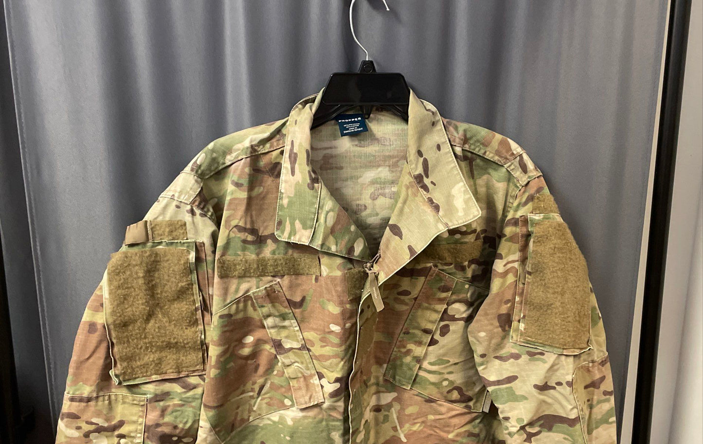 Propper Men's Multicam OCP ACU Combat Coat Jacket Ripstop Sz Large Regular