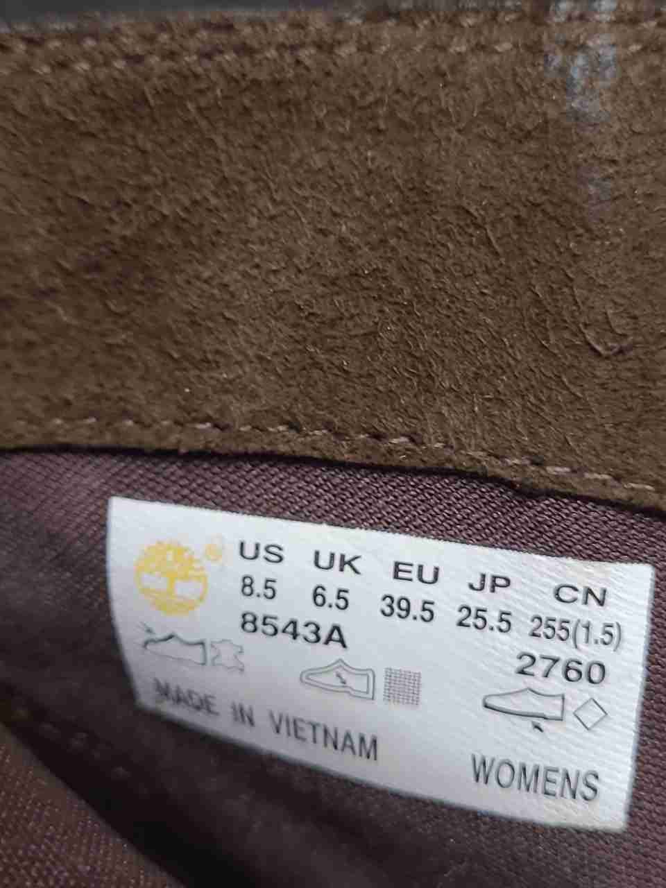 Timberland Earthkeepers Glancy 8543A Dark Brown Heeled Ankle Boots Size 8.5