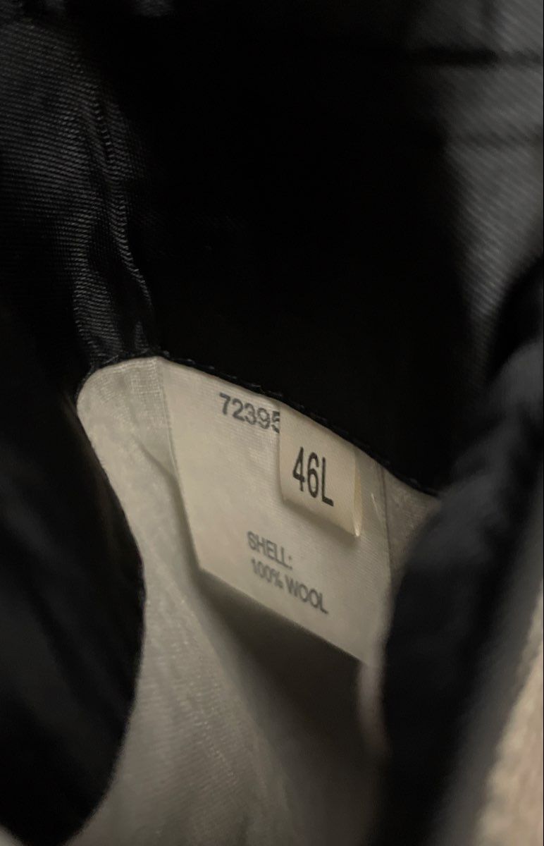 Jos A Bank Men's Grey Glen Check 100% Wool 3-Button Suit 46L Jacket 41L Pants