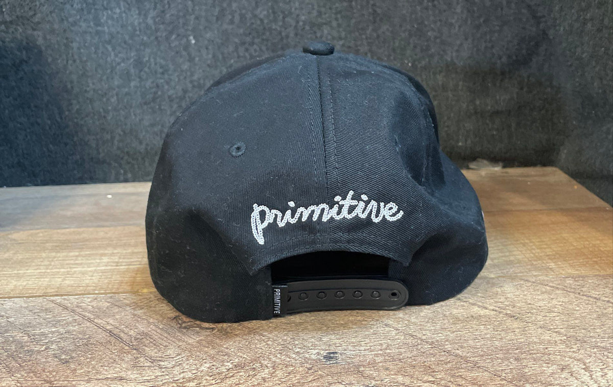 Primitive Skateboarding Black Winner Snapback Hat Gambling Dice Cherries Sz OS